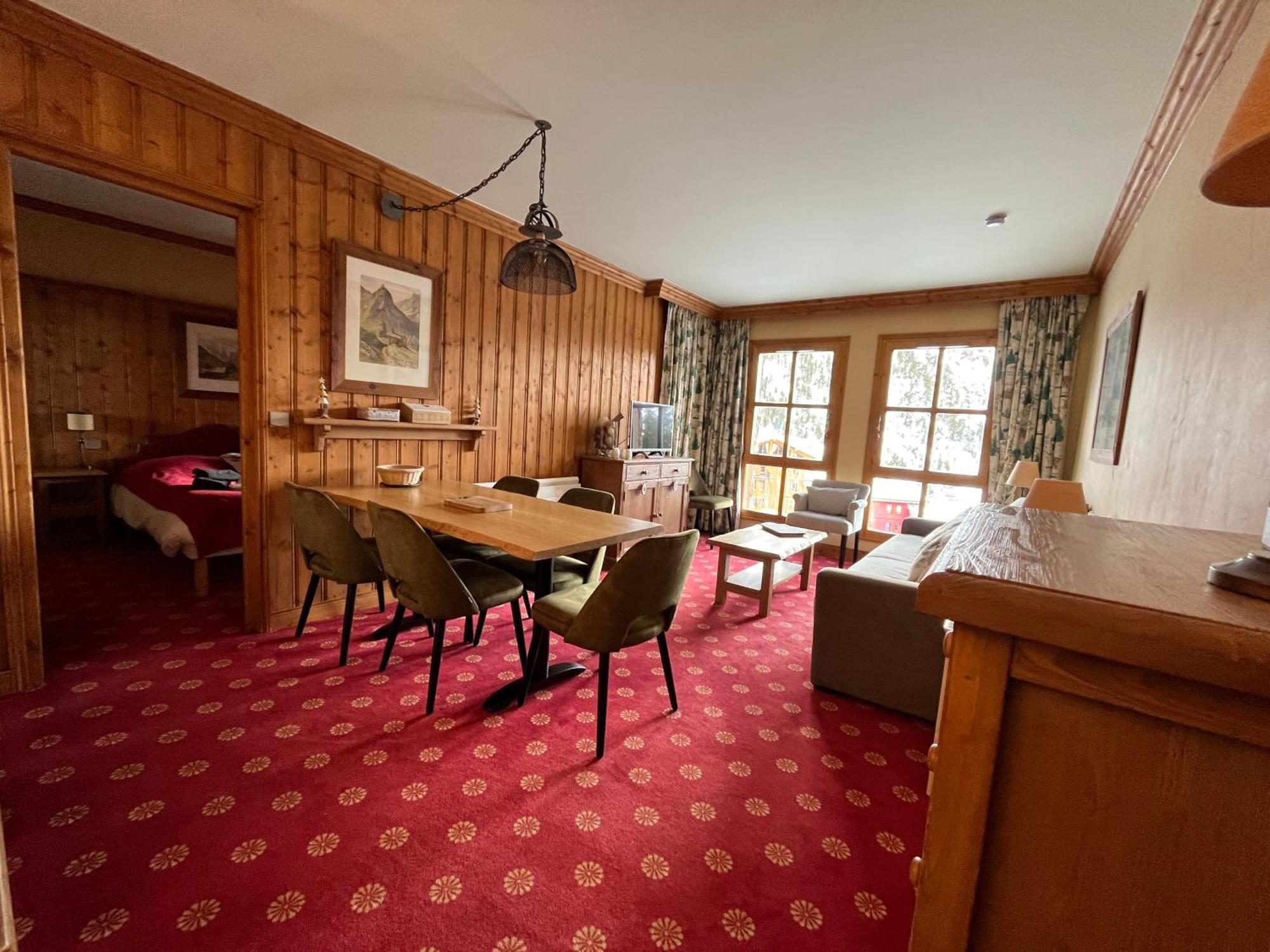 Le Refuge Du Montagnard, Arc 1950, Skis Aux Pieds, Spa Les Arcs  Экстерьер фото